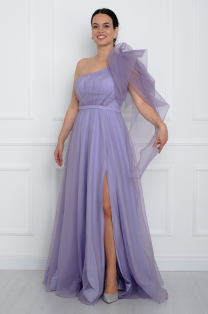 Rochie lunga lila [1]