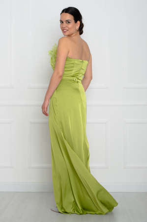 Rochie lunga fistic [3]