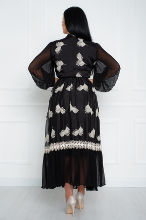 Rochie Laila midi neagra [3]