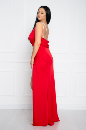 Rochie lunga rosie [2]