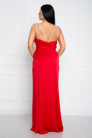 Rochie lunga rosie [3]