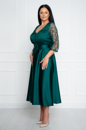 Rochie midi verde [1]