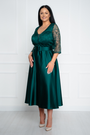 Rochii de nunta - Rochie midi verde