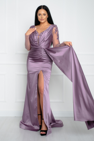 Rochie lunga lila [2]