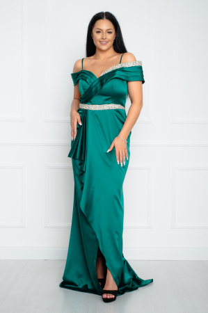 Rochii lungi - Rochie lunga verde