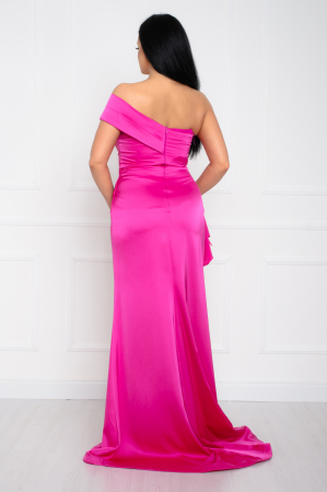 Rochie lunga fucsia [3]