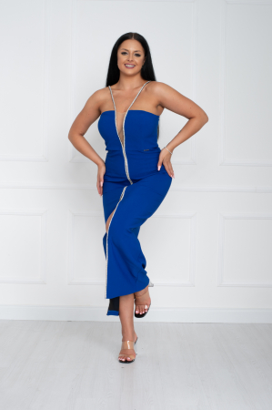 Rochie Lyla midi albastra [1]