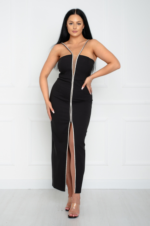 Rochii de nunta - Rochie maxi neagra