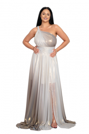 Rochie Madeline lunga aurie [3]