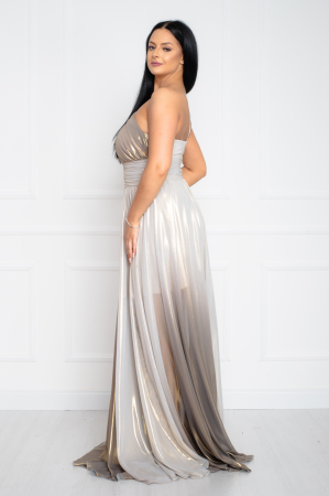 Rochie Madeline lunga aurie [2]