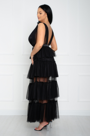 Rochie maxi neagra [3]