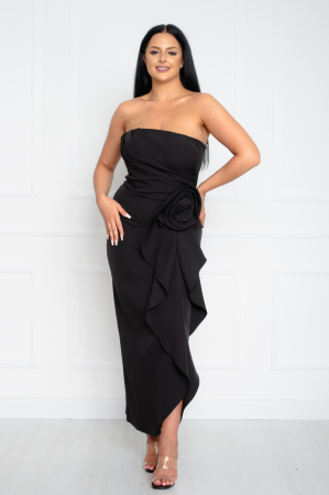 Rochie Malia midi neagra [2]