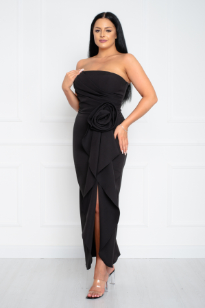 Rochie Malia midi neagra [1]