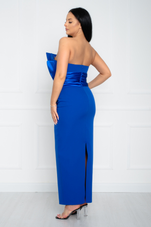 Rochie maxi albastra [3]