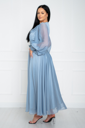 Rochie maxi indigo [2]