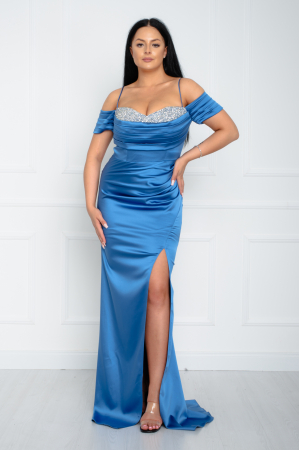 Rochie lunga albastra [1]