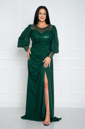 Rochii de nunta - Rochie Millie lunga verde