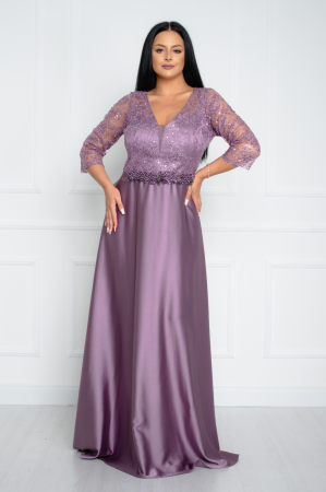 Rochie Miriam lunga mov [1]