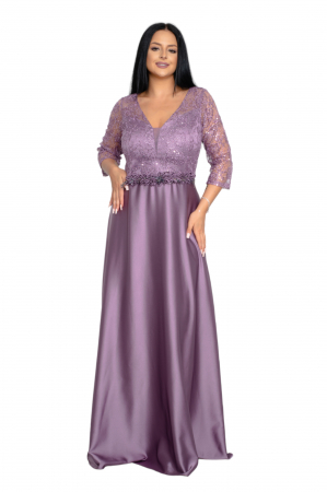 Rochie Miriam lunga mov [4]