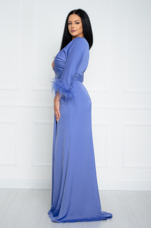 Rochie Molly lunga lila [3]