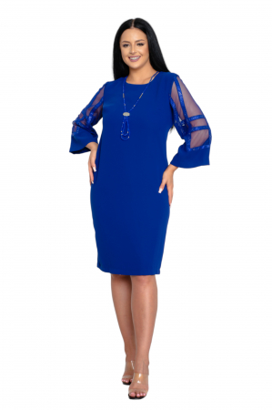 Rochie Mya midi bleumarin [4]