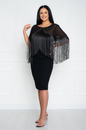 Rochie Nadia midi neagra [1]