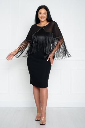 Rochie Nadia midi neagra [2]