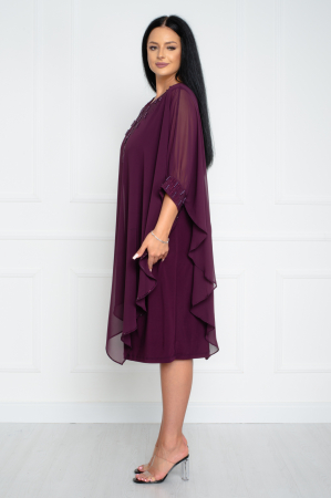 Rochie Naomi midi mov [2]