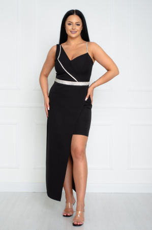 Rochie Natalie midi neagra [1]