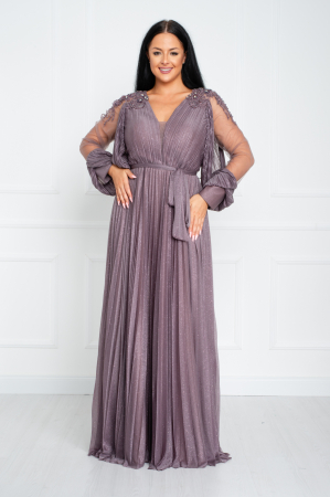 Rochii de nunta - Rochie Rebecca lunga lila