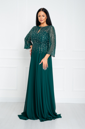 Rochie Rose lunga verde [1]