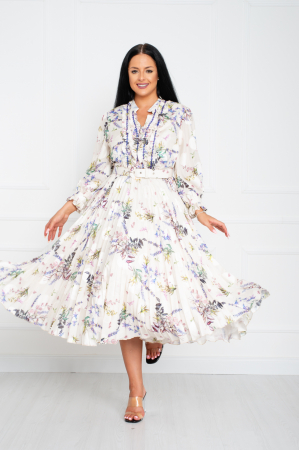 Rochie Ryan midi crem [1]