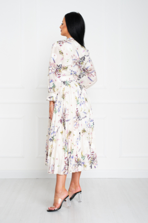 Rochie Ryan midi crem [3]