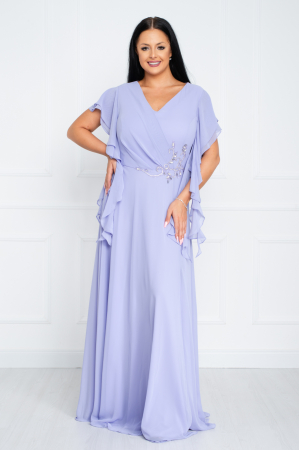 Rochii de banchet - Rochie Sara lunga lavanda