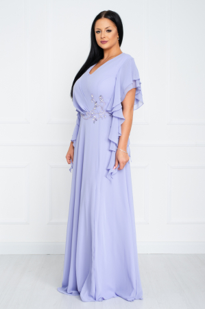 Rochie Sara lunga lavanda [2]