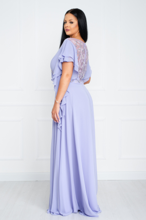 Rochie Sara lunga lavanda [3]
