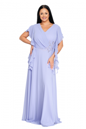 Rochie Sara lunga lavanda [4]