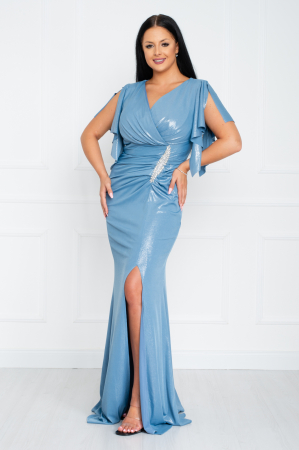 Rochie Savannah lunga indigo [1]