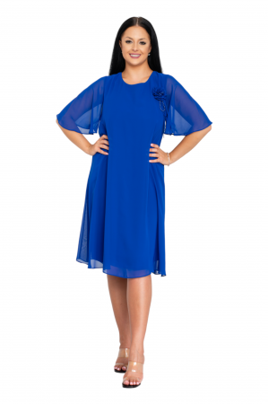 Rochie Sofia midi albastra [4]