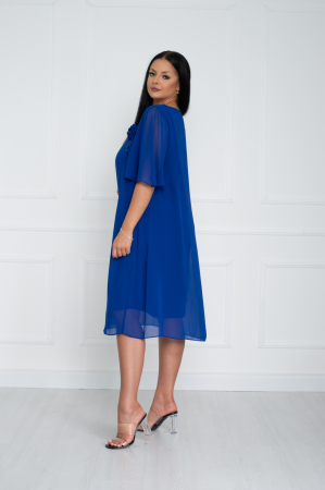 Rochie Sofia midi albastra [3]