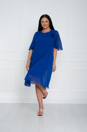Rochie Sofia midi albastra [2]