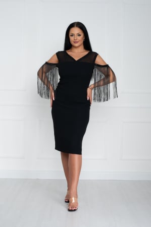 Rochii de nunta - Rochie Sophie midi neagra