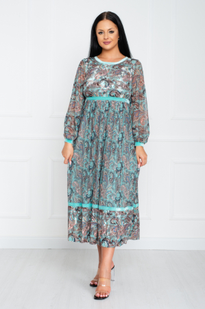 Rochie Zoey midi menta [1]
