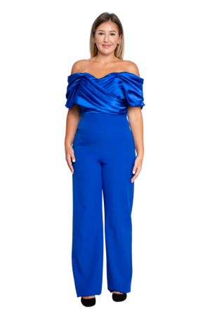 Salopeta Addie lunga albastra [3]