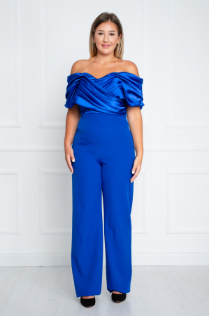 Salopeta Addie lunga albastra [0]