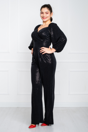 Salopeta Brady lunga neagra [2]