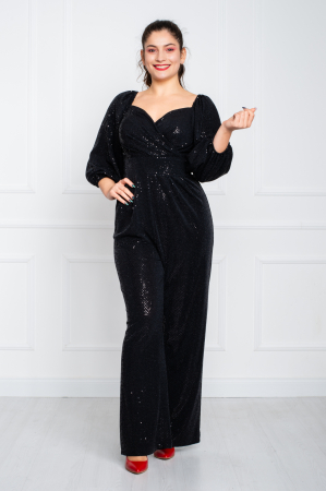 Salopeta Brady lunga neagra [0]