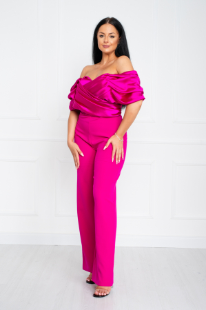 Salopeta Ruby lunga fucsia [2]