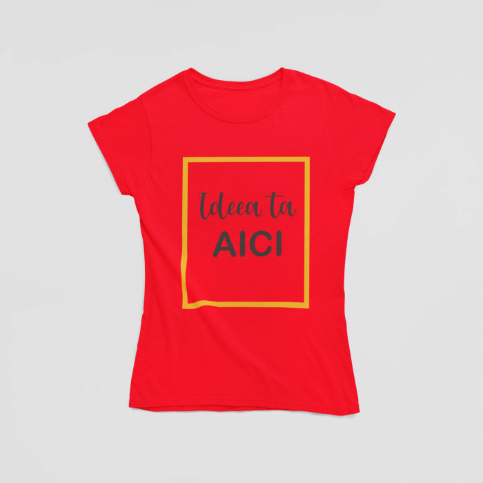 Personalizare Tricou Femeie-Cooloryx [3]