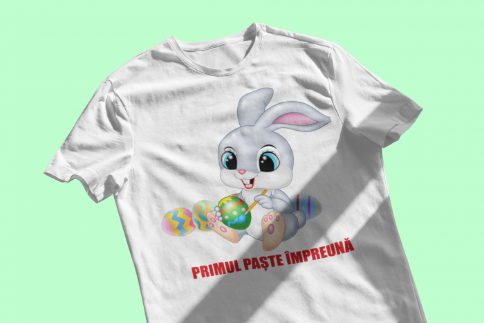 Set Tricouri și Body Bebeluș - Primul Paște în 3-Cooloryx [4]